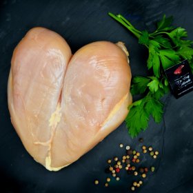 Pechuga de pollo deshuesada entera