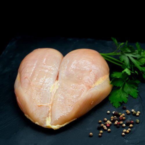Pechuga de pollo deshuesada entera