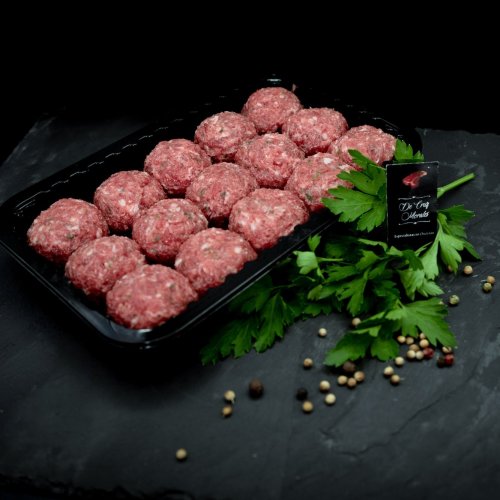 Bandeja de albóndigas