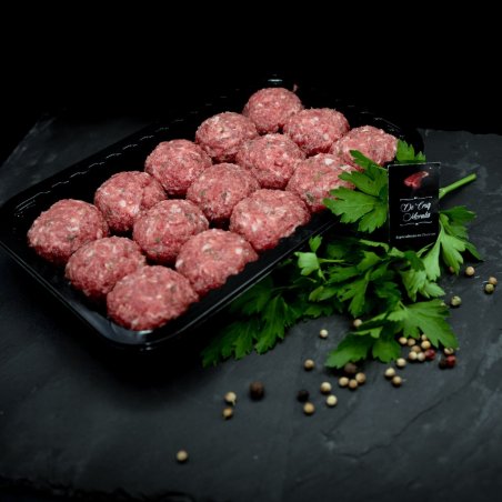 Bandeja de albóndigas