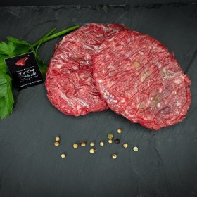 Hamburguesa de cebolla caramelizada