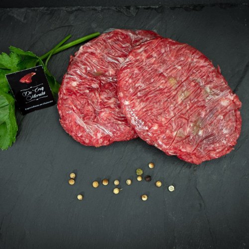 Hamburguesa de cebolla caramelizada