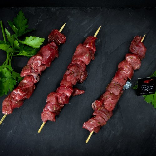 Brochetas de filete