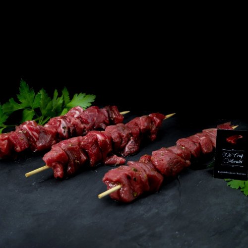 Brochetas de filete