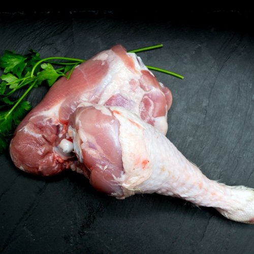 Muslo y contramuslo de pavo